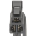 Electrical Connector For Kia Rio 2001 2002 2003 2004 2005 Black Plastic Rectangle Bullet Terminal Push On Attachment 7 In