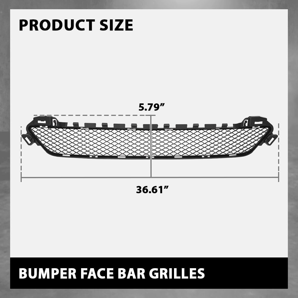 Front Lower Bumper Face Bar Grille For Benz C300 C400 2015-2018 2058850423 Mb1036144