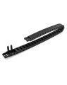Cable Drag Chain Black Wire Carrier Plastic Cnc Machine Tool 15mm X 30mm 