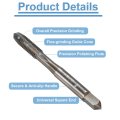Spiral Point Plug Threading Tap M6 X 1 Ground Threads H2 M35 High Speed Steel Cobalt Heat Coloring Metric Screw Taps Tapping