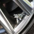 One Color Meatball Logo Tire Rim Wheel Aluminum Valve Stem Caps