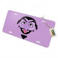 Graphics More Sesame Street Count Face Novelty Metal Vanity Tag License Plate