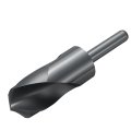 36mm Drill Bit 1 2 Reduced Round Shank 4241 High-speed Steel Bits Nitriding Black Finish 118a Drill For Light-duty Machining 