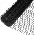 Fencer Wire 16 Gauge Black Vinyl Coated Welded Mesh Size Inch By 1 For Home And Garden Fence Pet Enclosures Protect Chickens 
