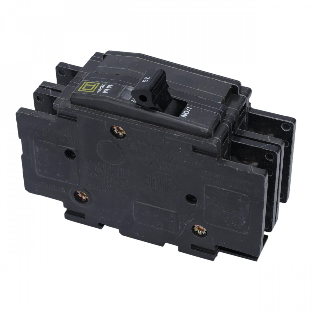 Supplying Demand 425081 Qou235 Hvac Circuit Breaker 35a 2-pole Din Rail Mounting