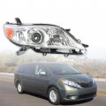 Waltyotur Replacement For 2011-2018 Toyota Sienna Projector Halogen Headlamps Headlights Assembly Right Passenger Side 
