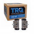2pc Rear Brake Wheel Cylinder Set Lh Driver Rh Passenger Sides For Toyota Tacoma 