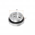 Uxcell Air Compressor Oil Level Gauge Sight Glass G1 Male Threaded Aluminum Liquid Indicator Window 2pcs