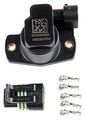 543-112 Throttle Position Sensor For Nhra Pro Stock Digital Output 0 To 90 Degrees Measuring Range Black Plastic Flange Mount 