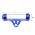 Qiilu Motorcycle Document Tube Registration Universal Motorbike Secure Tax Disc Cylindrical Holder Frame Waterproof Red
