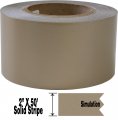 Universal Premium Two Inch Solid Stripe Auto Truck Customizing Tfx 0132098-2 X 50 098 Autumn Gold Metallic