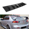 Rear Roof Window Visor Spoiler For 2008-2016 Mitsubishi Lancer Evo X 10 Abs 