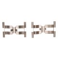 Disc Brake Hardware Set For Land Rover Range 2021 Front Position Alx Pau Df 340 11013 Cla4 Black Standard Style 
