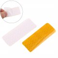 X Autohaux 12pcs Automotive Reflective Stickers Night Visibility Safety Rear Bumper Tape Universal Adhesive For Car 3 8cm Gold