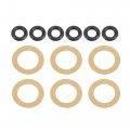 X Autohaux Low Profile Engine Valve Cover Washer Bolt Kit Blue For Acura Honda D-series Engines D15 D16