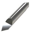 Rsc-125-2 Engraving Cutter Double Ended Carbide Tipped Off Tool 60 Degrees Included Angle 1 8 Shank Dia 004 Offset 3 Split 
