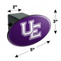 University Of Evansville Primary Logo Oval Tow Hitch Cover Trailer Plug Insert 2