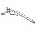 Casement Window Operator Left Hand Rear Mount Stainless Steel Roller Chestnut Bronze 11 In Long Arm Part Number 36-226-8 
