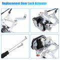 X Autohaux Rear Left Side Door Latch Actuator With Cable Assembly For Toyota Sequoia 4 7l 2001-2007 69306-0c010 Double Cab