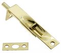 Idh By St Simons 11014-003 Professional Grade Quality Genuine Solid Brass 4 Inch Flush Bolt With Square End Polished 