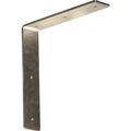 Hamilton Steel Support Bracket Bktm02x10hass Stainless Wall Mount For Countertops And Shelving 2 In W X 10 D 10 H 1 Pack