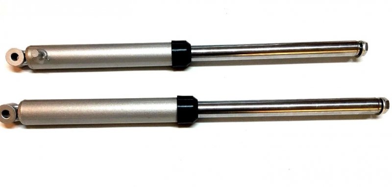 Set Of 2 Front Fork Shocks Struts For Yamaha Peewee Pw50 Py50