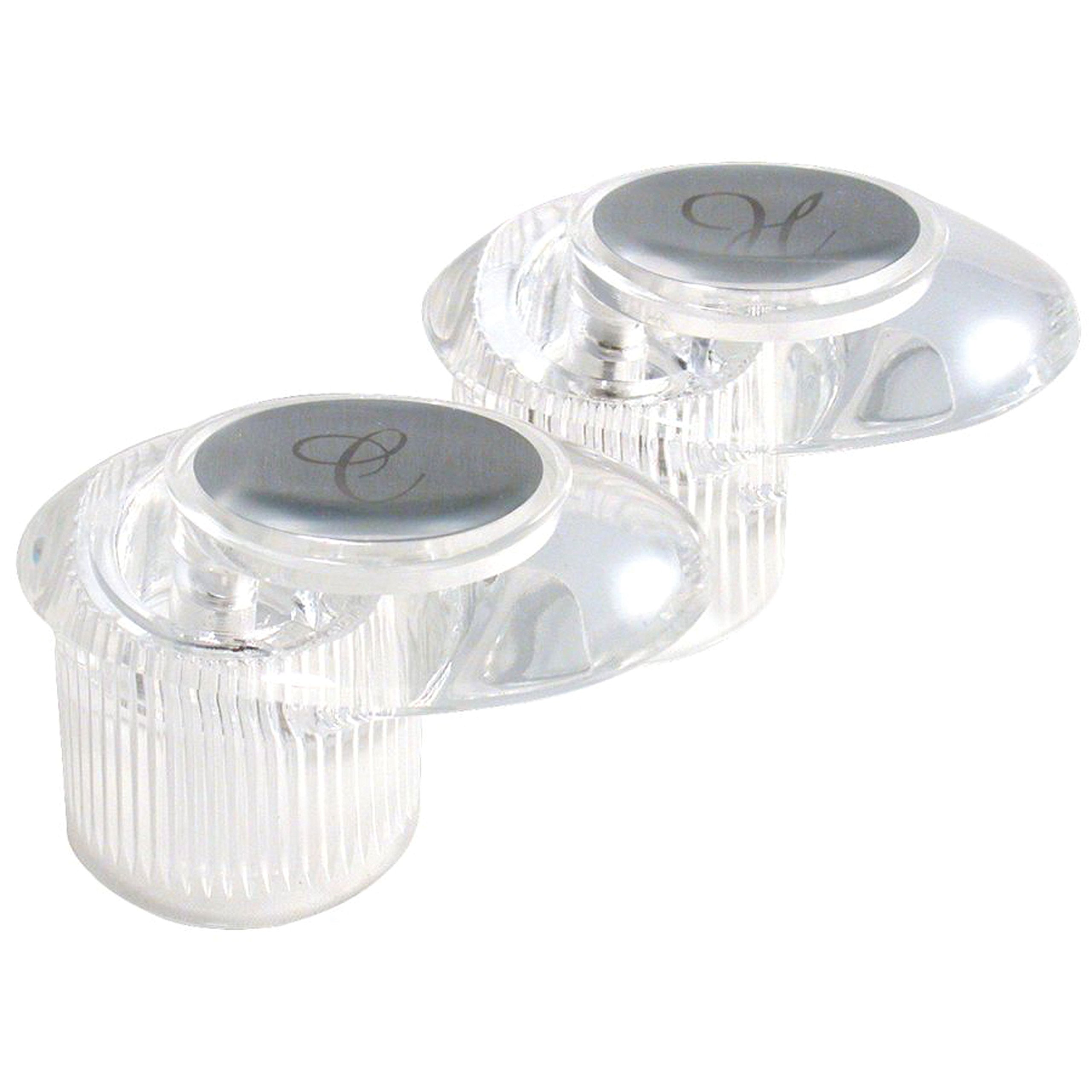 Phoenix Pf287029 Catalina Faucet Replacement Handles Clear