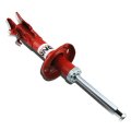 Dna Motoring Compatible With Honda Civic Acura Csx Red Powder Coated Mild Steel Front Left Gas Shock Absorber