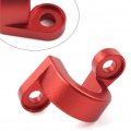 Newsmarts Aluminum Motorcycle Rear Brake Hose Clamp Cable Red For Honda Cr125 250r 1998-2007 Crf250r 2004-2009 Crf250x