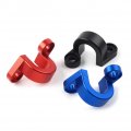 Newsmarts Aluminum Motorcycle Rear Brake Hose Clamp Cable Red For Honda Cr125 250r 1998-2007 Crf250r 2004-2009 Crf250x