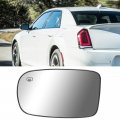 Anxingo Heated Mirror Glass Replacement For Chrysler 200 300 2011-2021 For Dodge Charger Challenger 2012-2021 Driver Left
