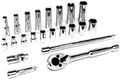 Performance Tool W36904 1 4-inch Drive Met Socket Set 22-piece 