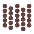 25pcs 2 In Maroon Quick Change Surface Prep Conditioning Discs R Type Medium Grit Non Woven Aluminum Oxide For Cleaning 