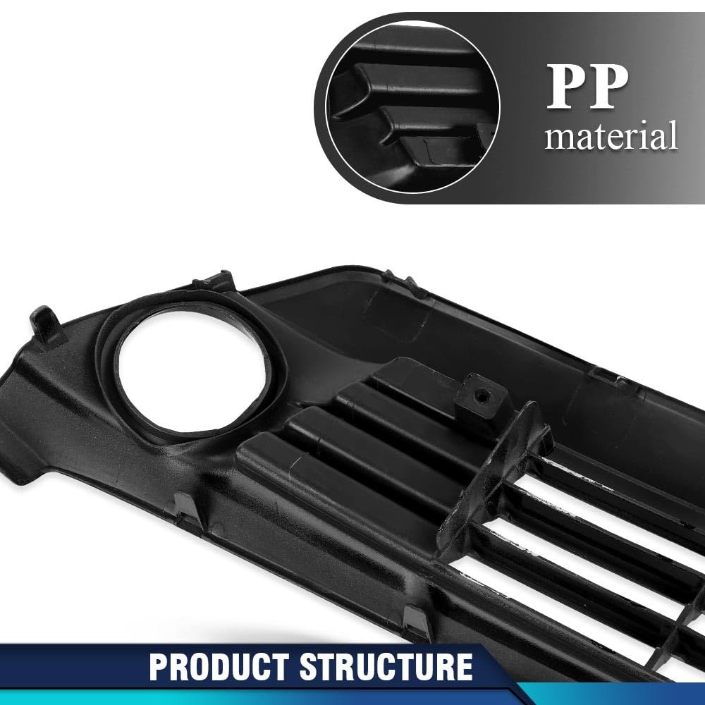 Front Primed Bumper Grille Black Grill For Toyota Prius 2012-2015 5310247020 To1036157