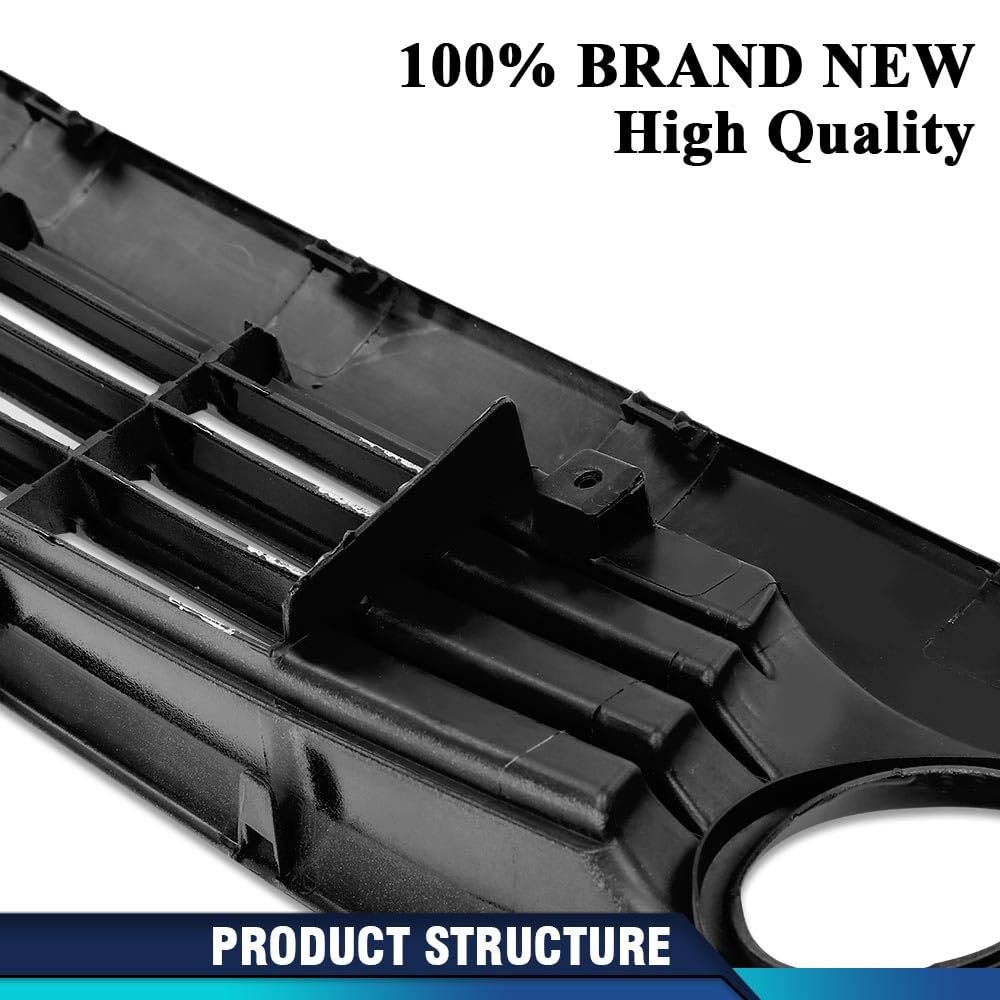 Front Primed Bumper Grille Black Grill For Toyota Prius 2012-2015 5310247020 To1036157