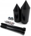 Black Spike Frame Slider Crash Protector For 1996-2003 Zx-7r 6061 Billet Aluminum Motorcycle Sliders Pair 