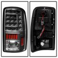 Acanii For Black 2000-2006 Chevy Suburban Tahoe Gmc Yukon Xl Led C-shape Tail Lights Lamps