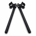 37mm Black Riser Clip On Ons Handle Bar For Bmw S1000 Rr 2009-2014 S1000rr 09 10 See Fitment 