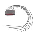 Accelerator Pedal Sensor Connector Ford Transit Connect 2010 2011 2012 2013 Blade Terminal Oval 18 Gauge Replacement For 
