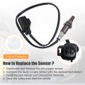 X Autohaux Front Upstream Oxygen Sensor Replacement For Volvo Xc60 3 2l 6 Cylinder 2010-2015