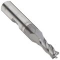 Melin Tool Cc Cobalt Steel Square Nose End Mill Weldon Shank Ticn Monolayer Finish 30 Deg Helix 4 Flutes 2 4375 Overall Length 