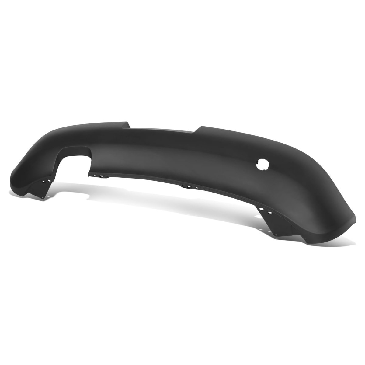 Vw1193105 Factory Style Rear Lower Bumper Valance Air Deflector For Vw Rabbit 2006-2009 Textured Black