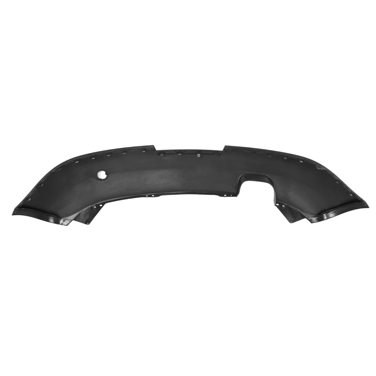 Vw1193105 Factory Style Rear Lower Bumper Valance Air Deflector For Vw Rabbit 2006-2009 Textured Black
