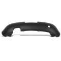 Vw1193105 Factory Style Rear Lower Bumper Valance Air Deflector For Vw Rabbit 2006-2009 Textured Black