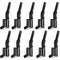 Ocpty Set Of 10 Ignition Coil Pack Ford Lincoln Mercury E-350 Super Duty E-150 E-250 E-450 Replace For Dg508