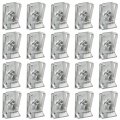 Topteng 20x Fairing Clips M6 6mm Bodywork Panel Spire Clip Motorcycle Speed U Nut For Universal Motorcycles Motorbikes Scooters
