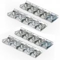 Topteng 20x Fairing Clips M6 6mm Bodywork Panel Spire Clip Motorcycle Speed U Nut For Universal Motorcycles Motorbikes Scooters
