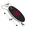 Graphics More Game Of Thrones Targaryen Sigil Floating Keychain Oval Foam Fishing Boat Buoy Key Float