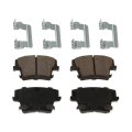 Surestop Rear Ceramic Brake Pad Set For Dodge Magnum 2005 2006 2007 2008 2 Wheel With Shims And Hardware Part Number 