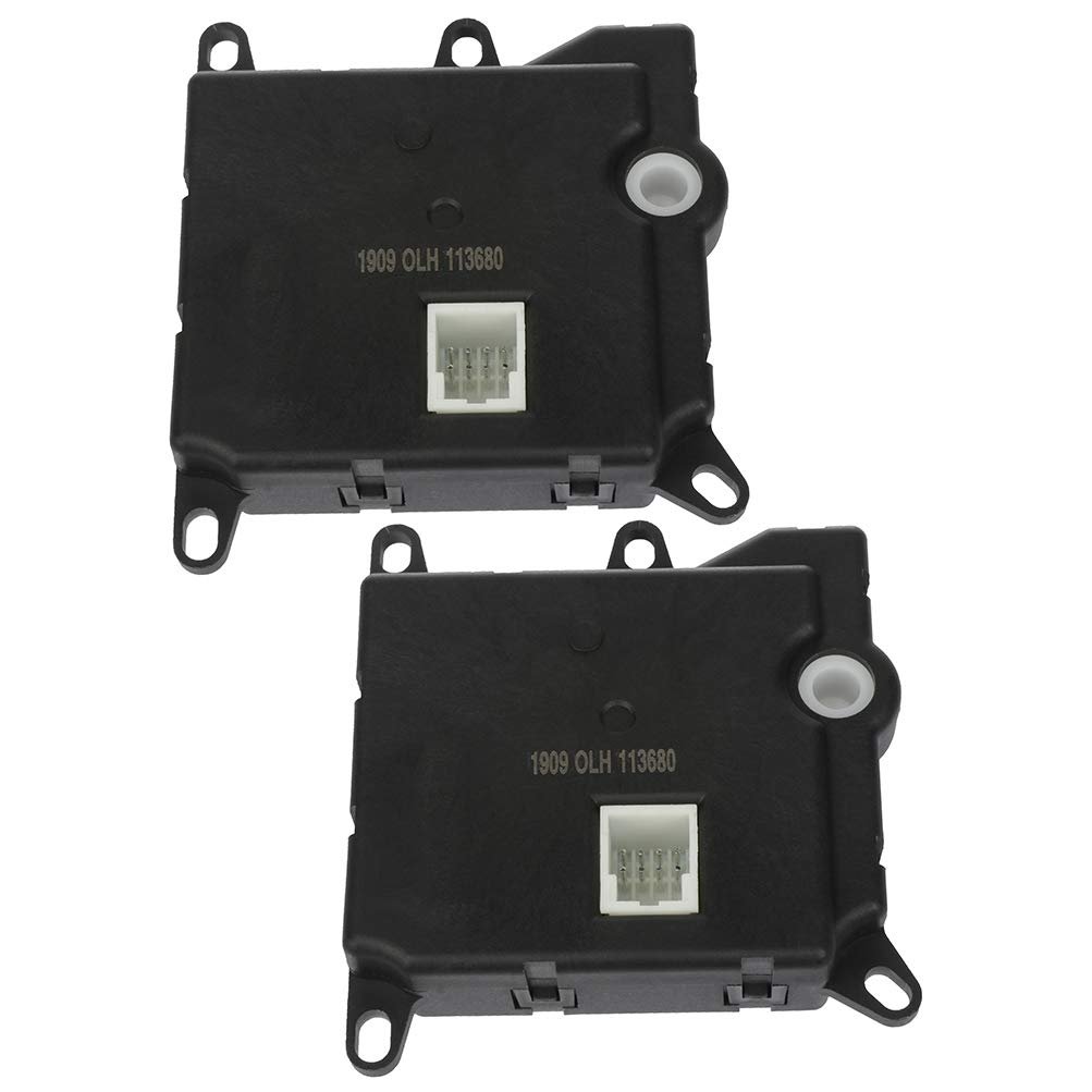 Hvac Blend Door Actuator 604-206 For Ford Taurus 1996-2007 And Mercury Sable 1996-2005 Pack Of 2